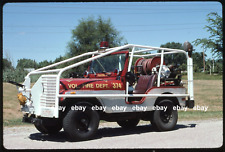 English Consul MD 1977 Jeep Brush Truck Fire Apparatus Slide comprar usado  Enviando para Brazil