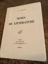 Notes littérature toulet d'occasion  Montargis