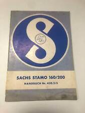 Manual original de Sachs (no 430.2/5) - Stamo 160/200 (1961) segunda mano  Embacar hacia Argentina