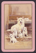 Cartão de jogo individual West Highland White Terrier para cachorros e cachorros comprar usado  Enviando para Brazil