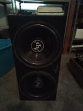 Audiopipe subwoofer box for sale  Indianapolis