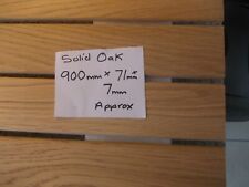4 Solid Oak cover strips / door strips / untreated, used for sale  Shipping to South Africa