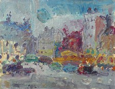 Tableau huile post d'occasion  France