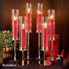 Candle holders gold for sale  Scottsdale