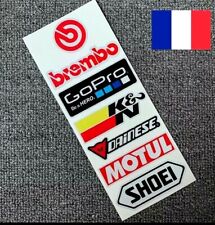 Autocollant stickers sponsors d'occasion  Bernay