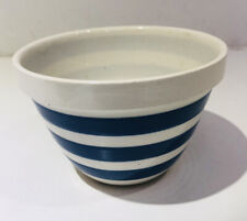 CORNISHWARE IMITATION SMALL BOWL 9CM HEIGHT BLUE & WHITE MADE IN ENGLAND AH09 for sale  Shipping to South Africa
