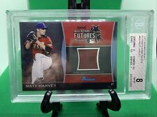 2011 Bowman Draft Futures Game Relics Matt Harvey #FGR-MH BGS 8 for sale  Shipping to South Africa