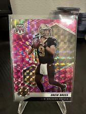 Drew Brees Pink Prizm #143 Panini Mosaic 2021 New Orleans Saints for sale  Shipping to South Africa