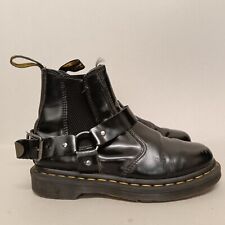 DR MARTENS WINCOX WOMEN'S LEATHER BUCKLED ANKLE BOOTS BLACK SIZE UK5 EU38 (109) for sale  Shipping to South Africa