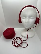 Beats Solo HD Wired Headphones With Case Red Foldable for sale  Shipping to South Africa