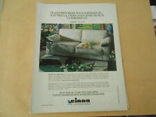 Publicité 1993 Advertising  Cinna canapes lits la position lit d'occasion  La Verpillière