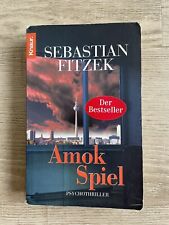 Sebastian fitzek amokspiel gebraucht kaufen  Berlin