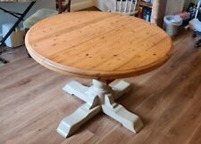 pine round table for sale  MARKET HARBOROUGH