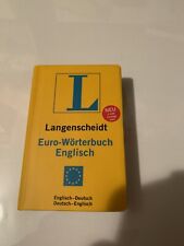 Langenscheidt euro wörterbuch gebraucht kaufen  Oberstaufen