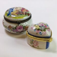 Pair traditional enamelled for sale  SWANSEA