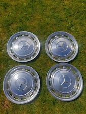 vintage mercedes hub caps for sale  NORWICH