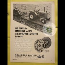 Original 1964 ALLIS CHALMERS Tractors - Rockford Clutch Print Ad. Vintage. D21 for sale  Conestoga