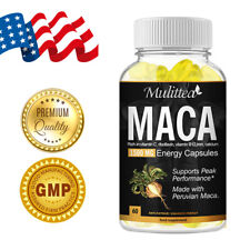 Cápsulas MACA ROOT 1500mg extrato de maca peruana para homens vitaminas orgânicas 60 comprimidos comprar usado  Enviando para Brazil