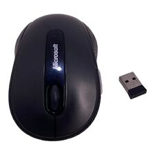 🐞 Black Microsoft Wireless Mobile Mouse 4000 Blue Track Technology Model 1383 for sale  Shipping to South Africa