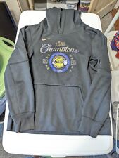 Camisa com capuz preta NBA 2020 Finals Los Angeles Lakers Champions Youth 10-12 M tamanho comprar usado  Enviando para Brazil
