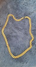 Gold chain necklace for sale  HARROW