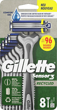 Gillette sensor3 recycled for sale  Shipping to Ireland