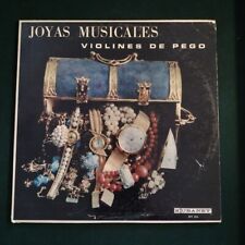 Joyas Musicales - Violines De Pego (Vinyl LP) Kubaney MT-155 mono Puerto Rico  for sale  Shipping to South Africa