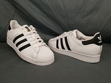 Tênis Adidas Superstar Masculino Couro Branco Preto Tamanho 10 NOVO SEM CAIXA! comprar usado  Enviando para Brazil