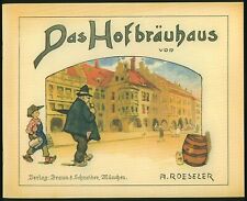 Hofbräuhaus münchen 1927 gebraucht kaufen  Deutschland