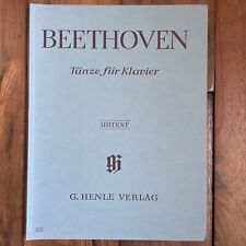 Beethoven tänze für d'occasion  Expédié en Belgium