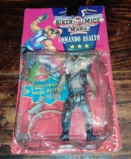 FIGURA DE ACCIÓN VINTAGE MOKER MICE FROM MARS ARGENTINA NUEVA CON TARJETA #1 segunda mano  Argentina 