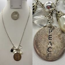 Silver tone peace for sale  Palmdale