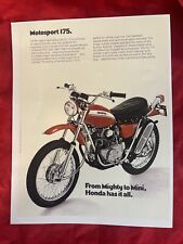 Honda 175 motosport for sale  Cleveland