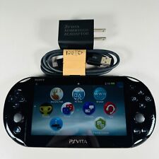 Used, Sony PlayStation PS Vita Console PCH-2000 (Black) w/ Charger! for sale  Shipping to South Africa