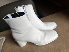 8m womens boots white sz mt for sale  Leesville