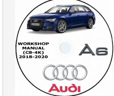 AUDI A6 + A6 Avant (C8-4K)workshop manual 2018/2020.Manuale officina Audi A6 na sprzedaż  Wysyłka do Poland