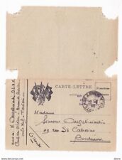 Carte lettre franchise d'occasion  Sathonay-Camp