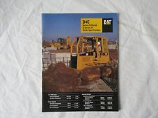 Folheto tipo trator CAT Caterpillar D4C 20 páginas comprar usado  Enviando para Brazil