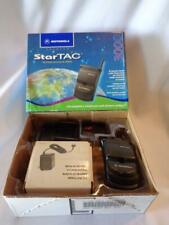 Used, VINTAGE FLIP PHONE MOTOROLA StarTAC 3000 IN BOX W/ACCESSORIES - FREE SHIPPING for sale  Shipping to Canada