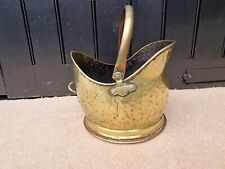 Antique brass coal for sale  Shipping to Ireland