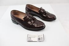 Burgundy loafers leather for sale  Battle Creek