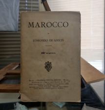 Marocco libro 1908 usato  Sanremo