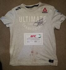 Camiseta Jacare Souza Fight Worn **Sangrenta** Certificado de autenticidade do UFC, usado comprar usado  Enviando para Brazil