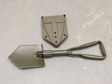 Genuine Army - Trifold Folding Shovel Spade Entrenching Tool & Case, used for sale  Shipping to South Africa
