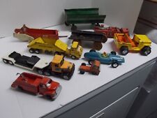 10 equipos agrícolas diecast, jeep, camión de bomberos + más juguetes; para piezas/restauración (D) segunda mano  Embacar hacia Mexico