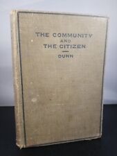 The Community And The Citizen por Arthur William Dunn (1914) capa dura D C Heath comprar usado  Enviando para Brazil