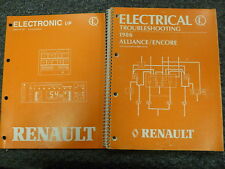 Renault Alliance & Encore 1986 diagrama de cableado eléctrico manual de solución de problemas segunda mano  Embacar hacia Mexico