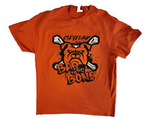 Usado, Camisa masculina manga curta grande vintage NFL Cleveland Browns "Bad To The Bone" comprar usado  Enviando para Brazil