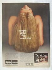 1979 Magazine Advertisement Page L'Oreal The Hair Fixer condicionador anúncio loiro comprar usado  Enviando para Brazil