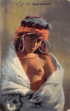 Desnudo femenino árabe vintage - Retrato de 1910 por estudio Lehnert y Landrock segunda mano  Embacar hacia Argentina